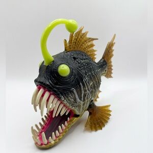 Chap Mei Deep Sea Anglerfish Chomping Mouth Action Figure Fish Toy 2014